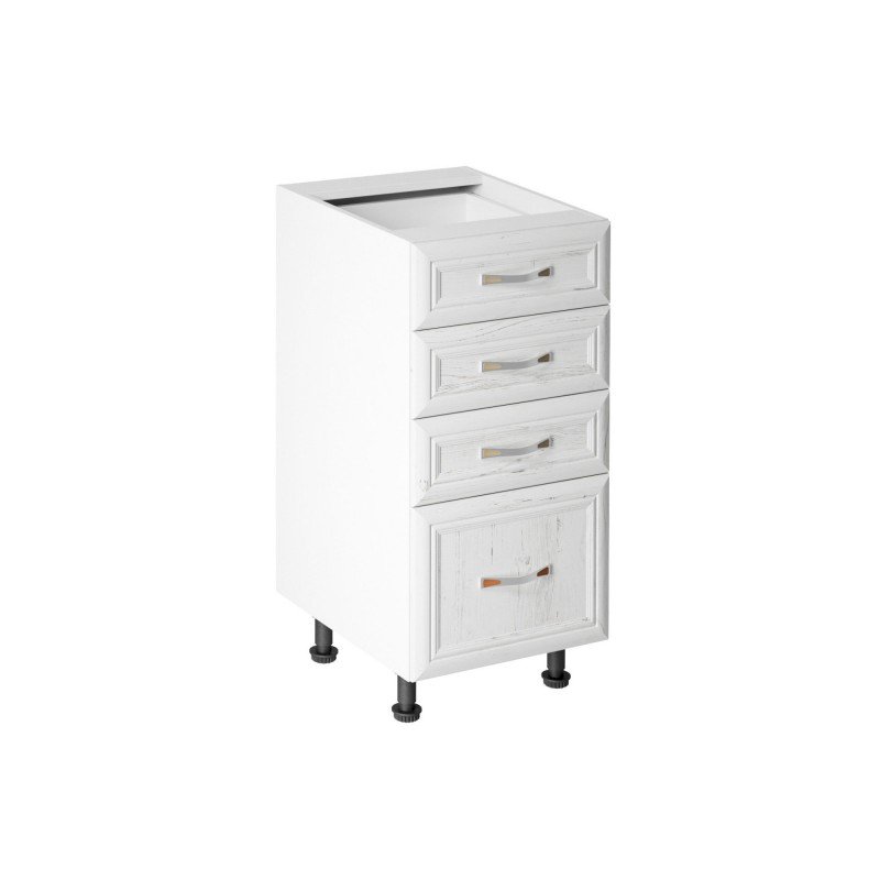 Sycylia - D40S4 - szafka dolna 40 z 4 szufladami Sosna Andersen