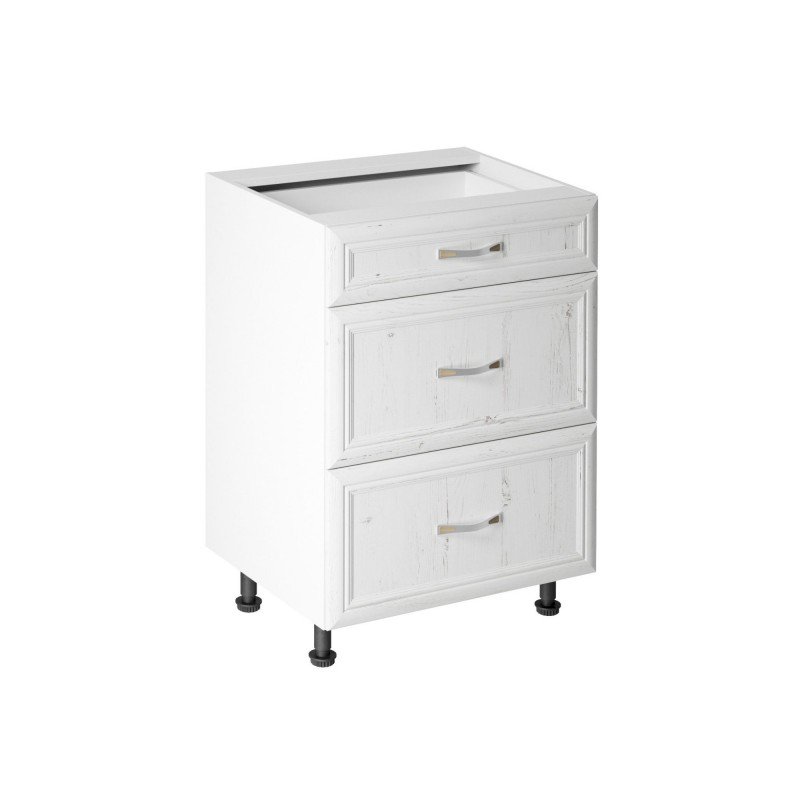 Sycylia - D60S3 - szafka dolna 60 z 3 szufladami Sosna Andersen