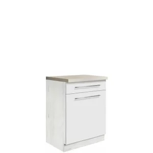 Szafka Kuchenna Creativa 5D z szufladą Biały Połysk