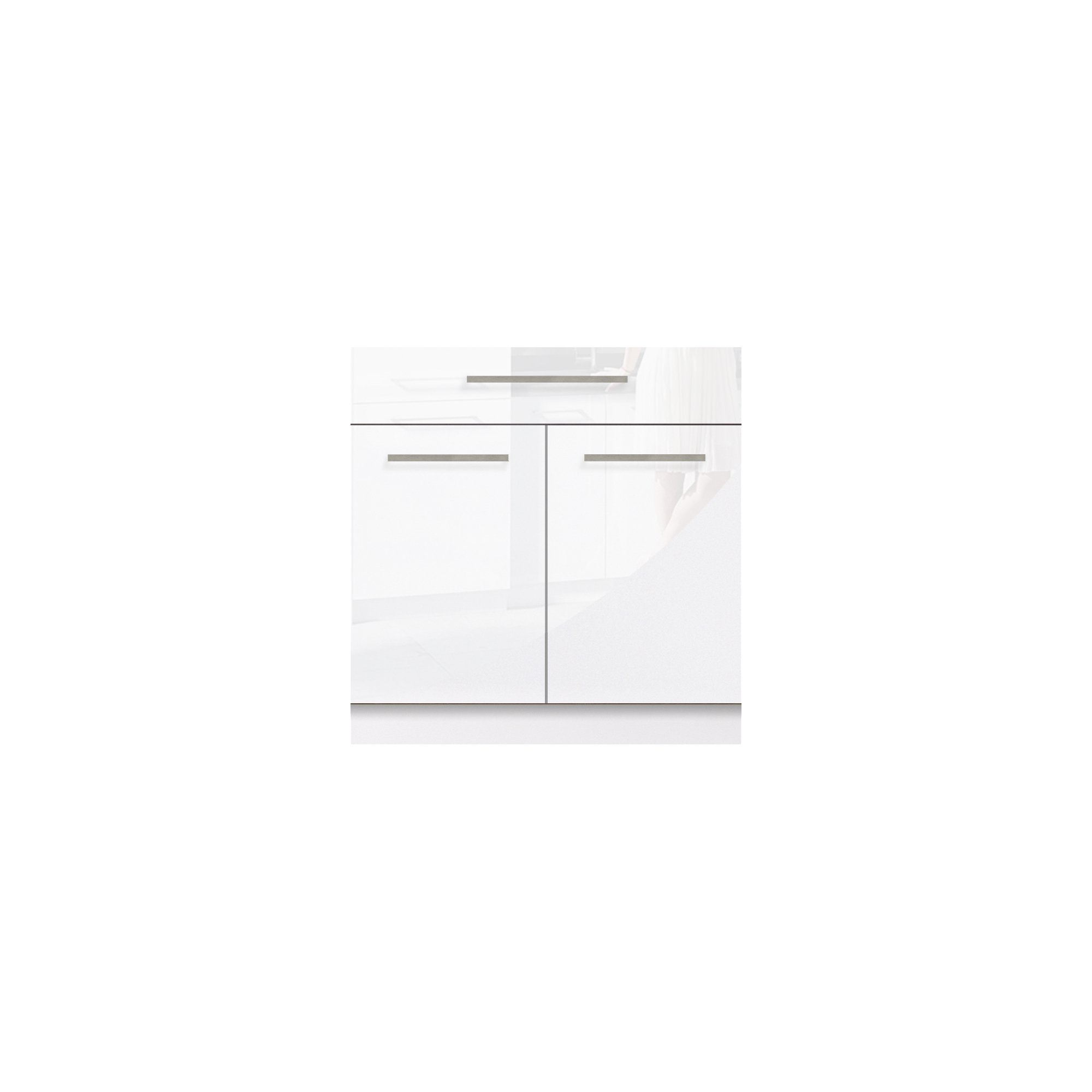 Szafka Kuchenna Creativa 6D z szufladą Biały Połysk