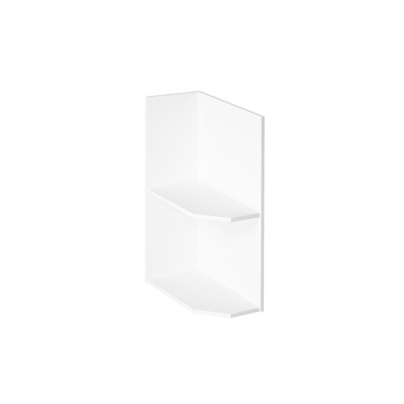 Szafka kuchenna regał dolny końcowy Aspen White D25PZ