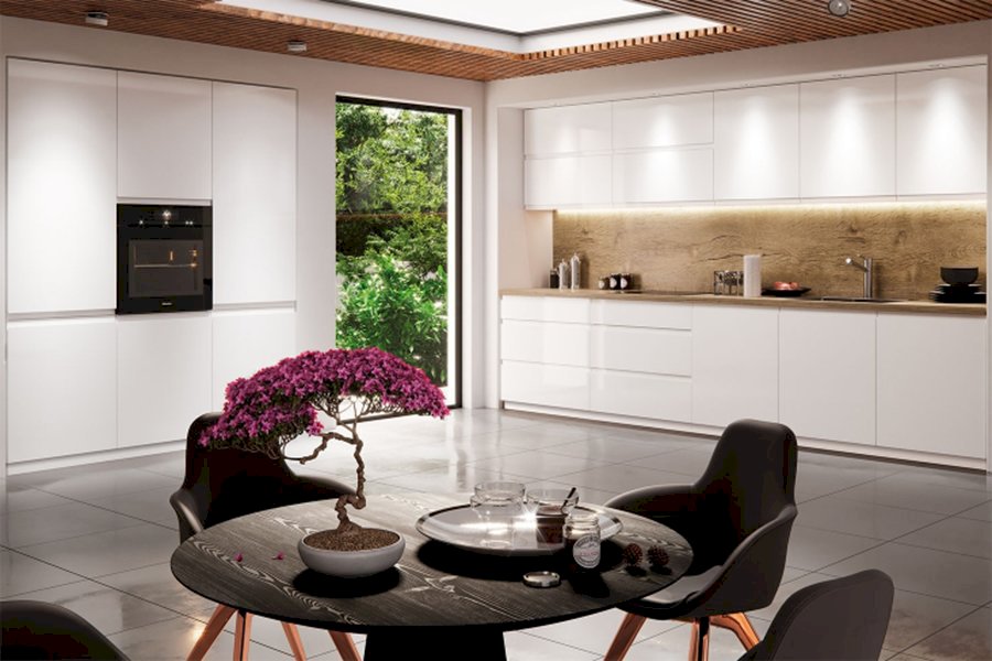 Szafka kuchenna dolna Aspen White D40