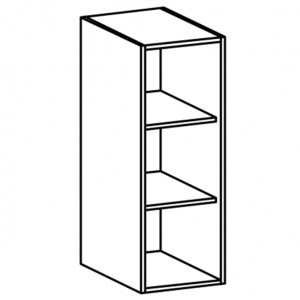 Aspen White - W20o - szafka wisz. 20 otwarta