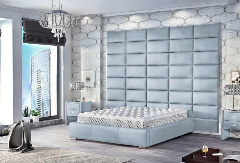 Łóżko tapicerowane Polibox 160x200