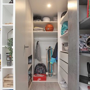 Garderoba Sigma SI1 Biały + Beton