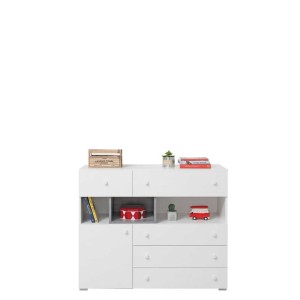 Komoda Sigma SI12 Biały + Beton