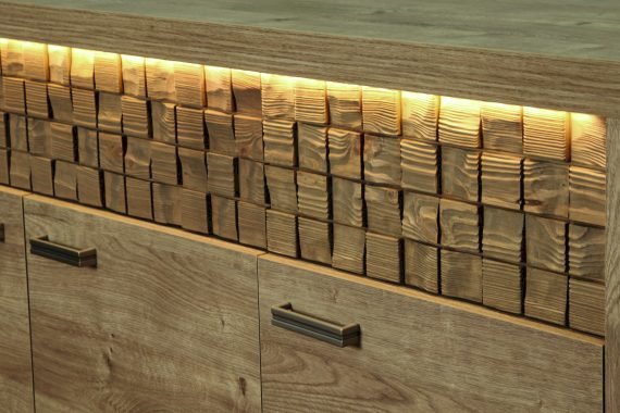 Komoda Narożna Natural N-15