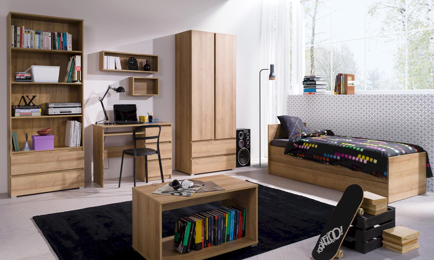 Regał Wąski Cosmo 01