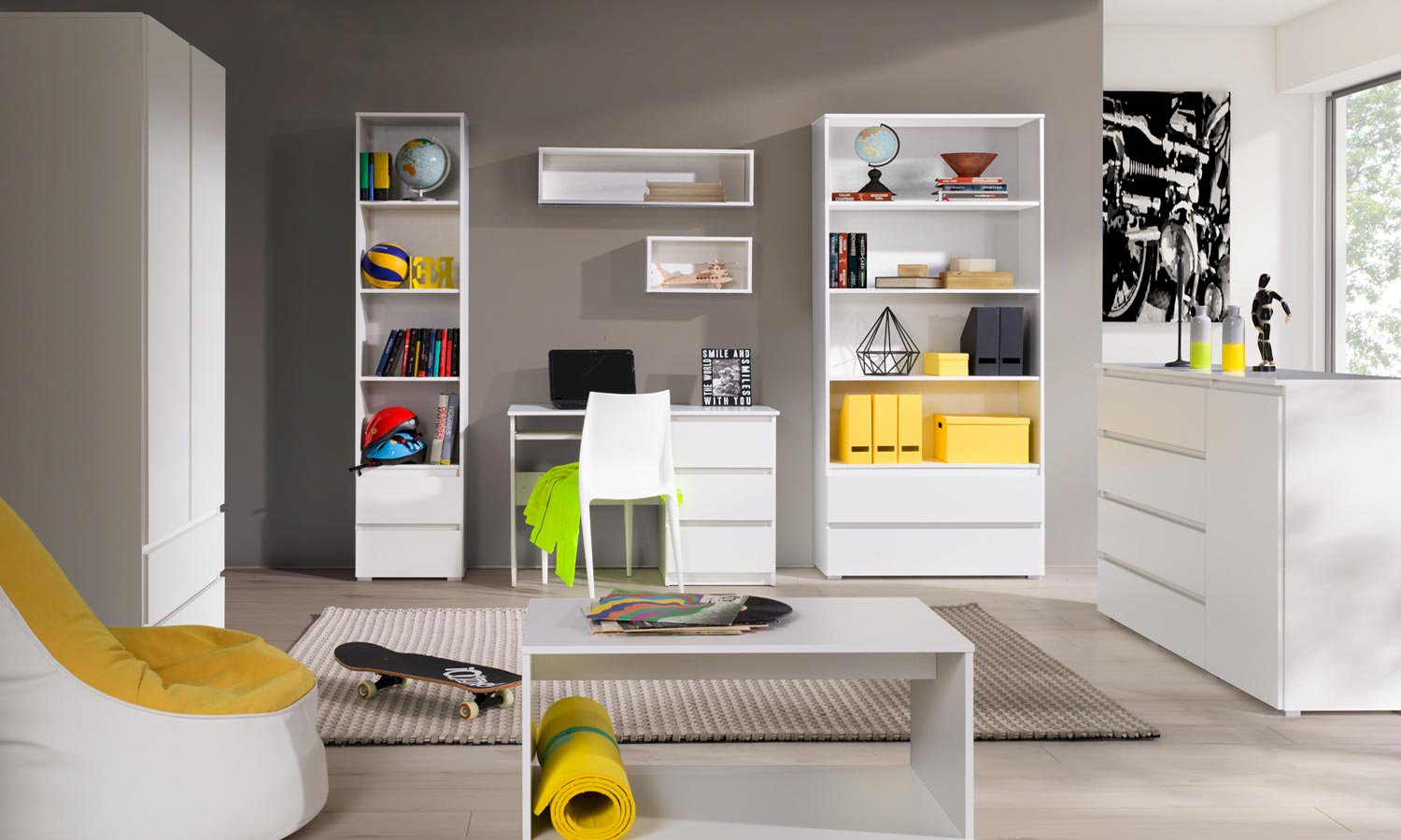 Regał Wąski Cosmo 01