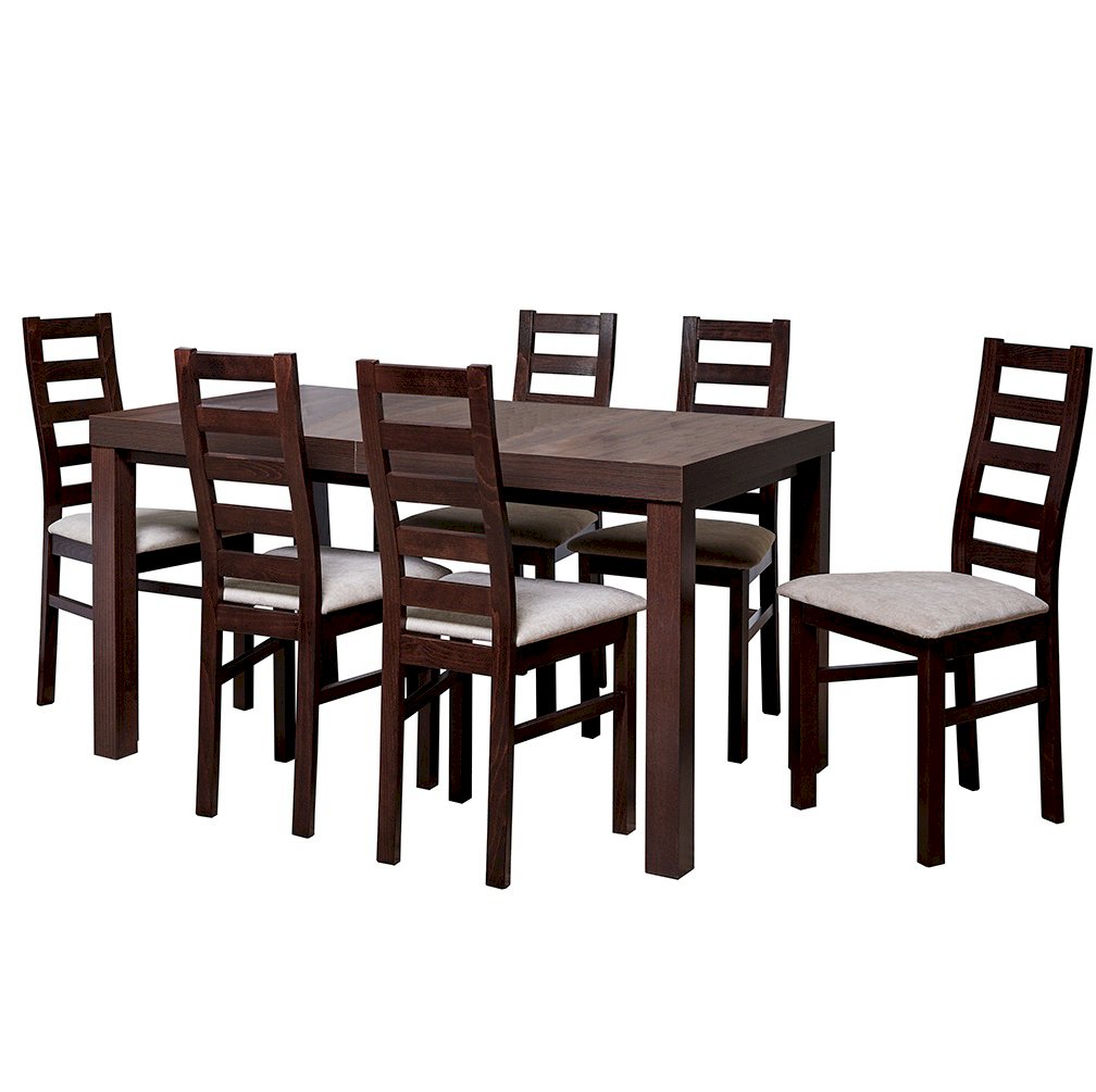 Stół Camilla 10 + 6 krzeseł Alex (zest. FX42)