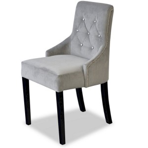 Krzesło drewniane Karen z dodatkami