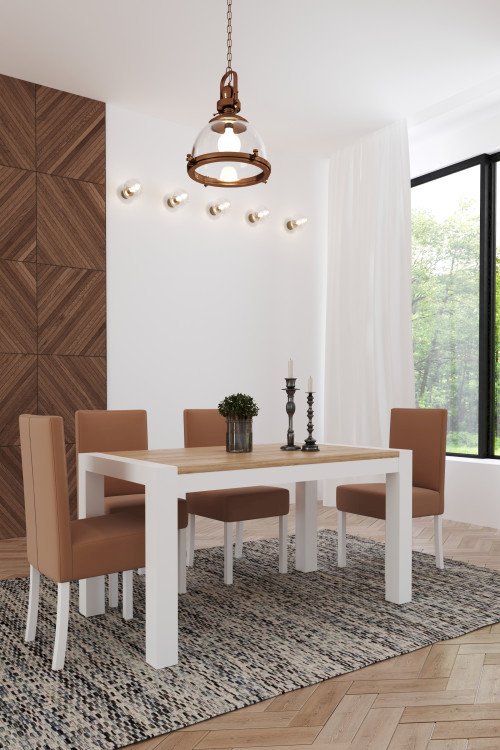 Stół STL40/1 + 4 krzesła KT58