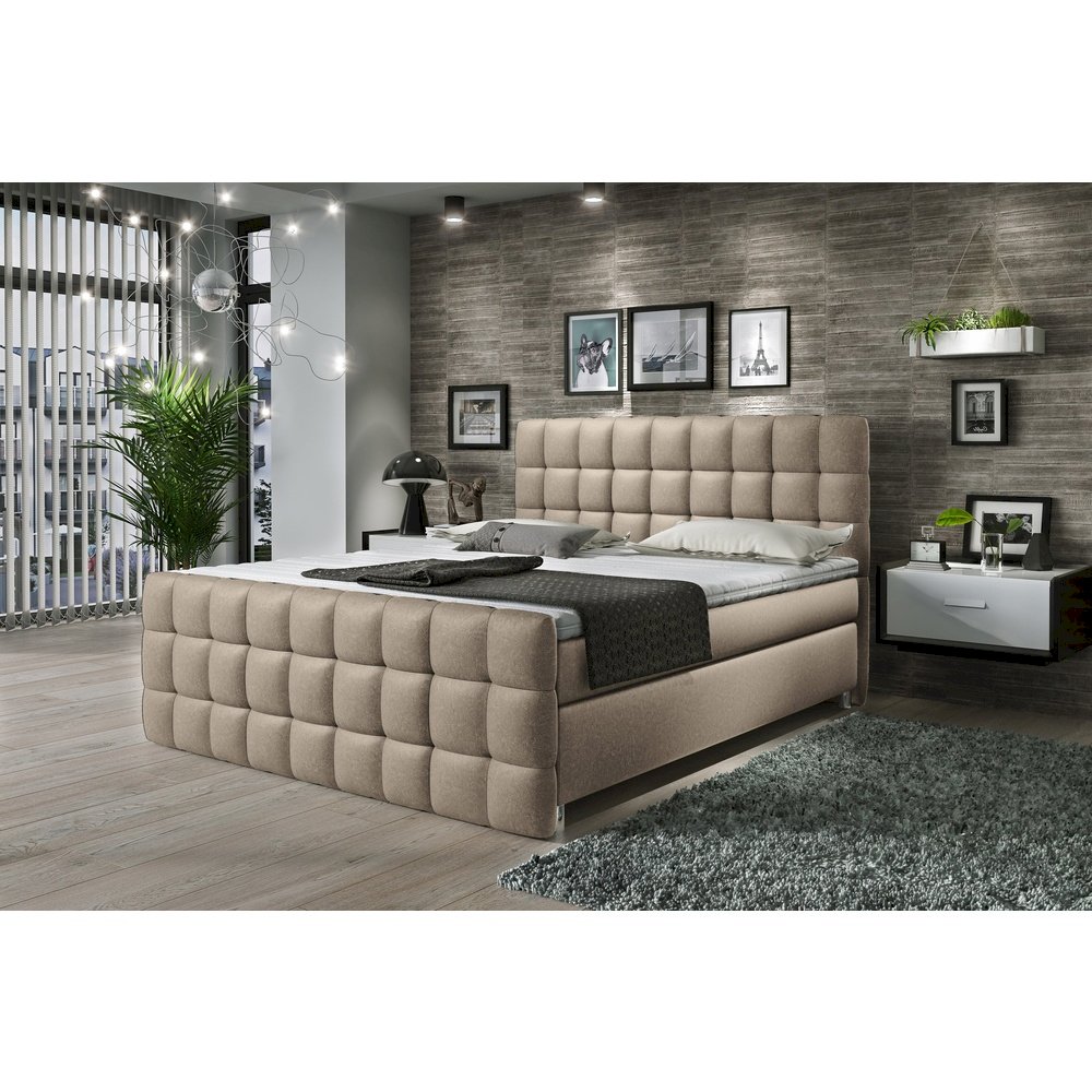 Łóżko kontynentalne Imperia 180x200 Elastic Top