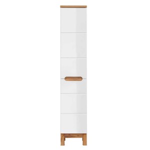 Słupek wysoki z koszem Bali White 804