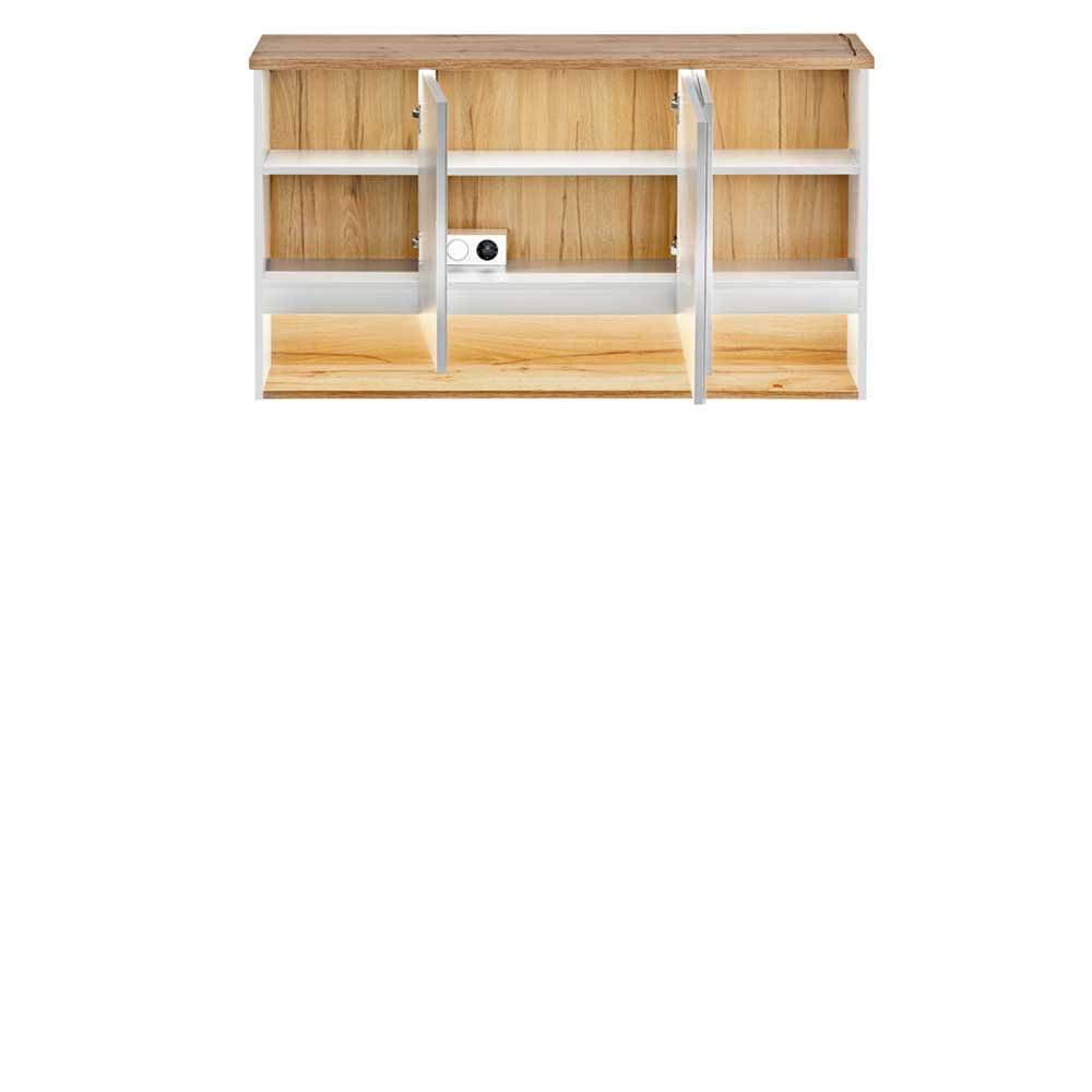 Szafka z Lustrem Bahama White 843