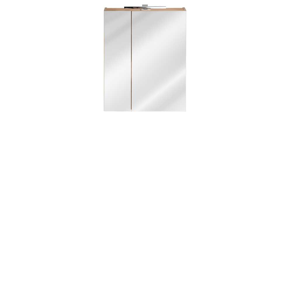 Szafka z lustrem 60 cm Capri Oak 842