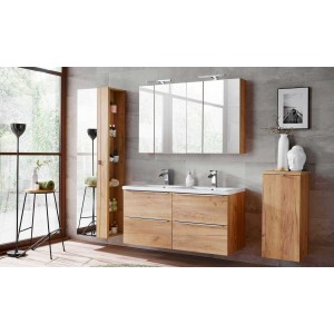 Szafka z lustrem 60 cm Capri Oak 842