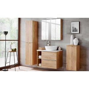 Szafka z lustrem 60 cm Capri Oak 842