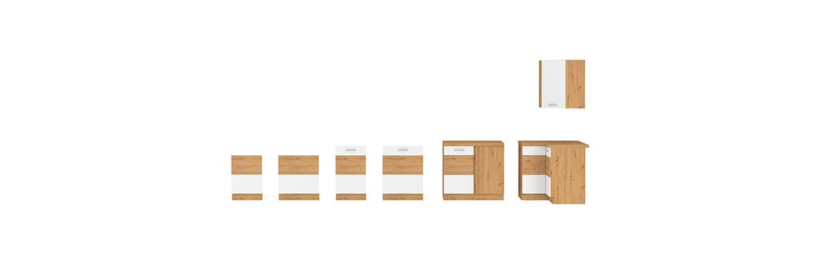 Szafka kuchenna Artisan 60 D 3S BB WH