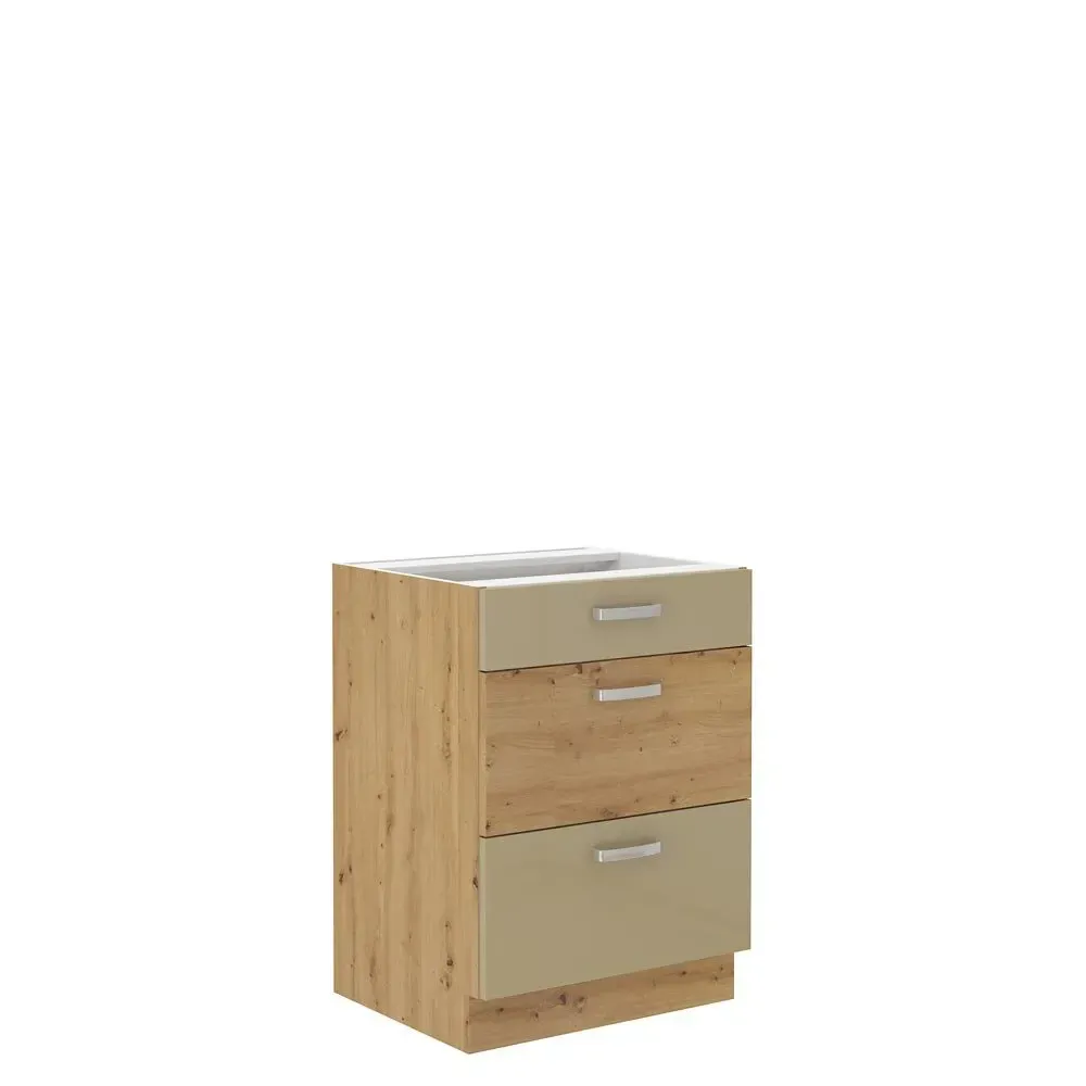 Szafka kuchenna Artisan 60 D 3S BB CR