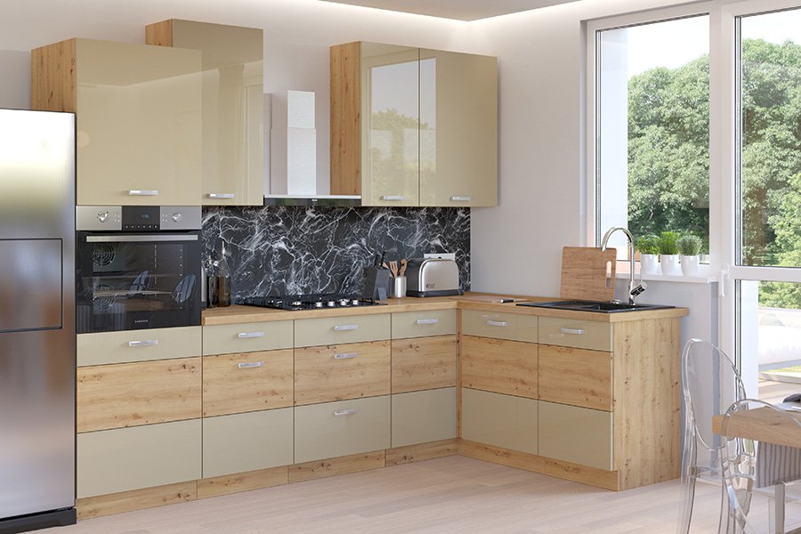 Szafka kuchenna Artisan 60 DPS-210 3S 1F CR