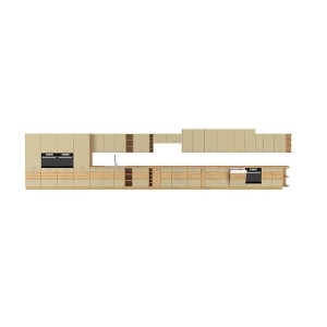 Szafka kuchenna Artisan 60 LO-210 2F CR Zabudowa Lodówki