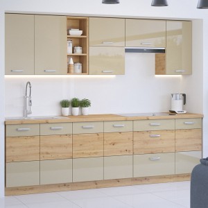 Meble kuchenne Artisan Połysk zestaw 260/72