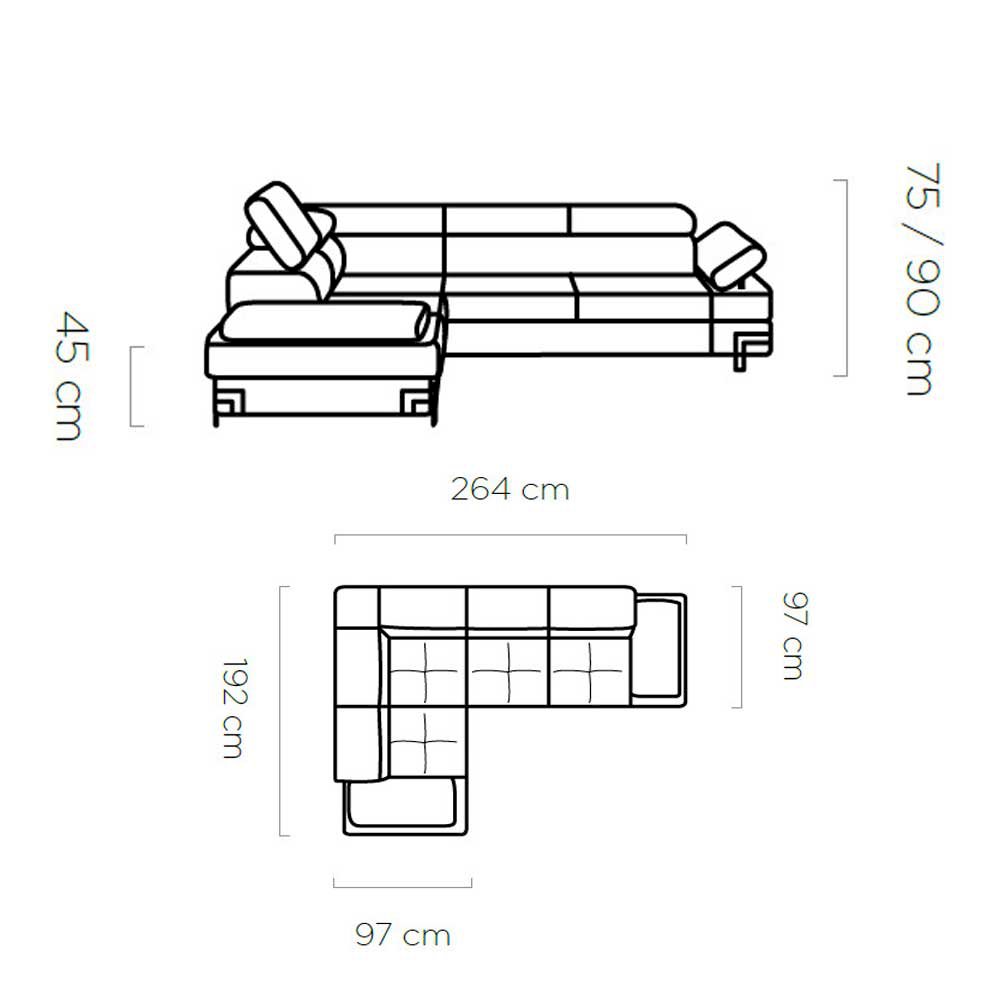 Skórzany Narożnik Emporio L