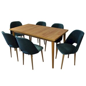 Stół Laminat 16 80x150/190 Bergen