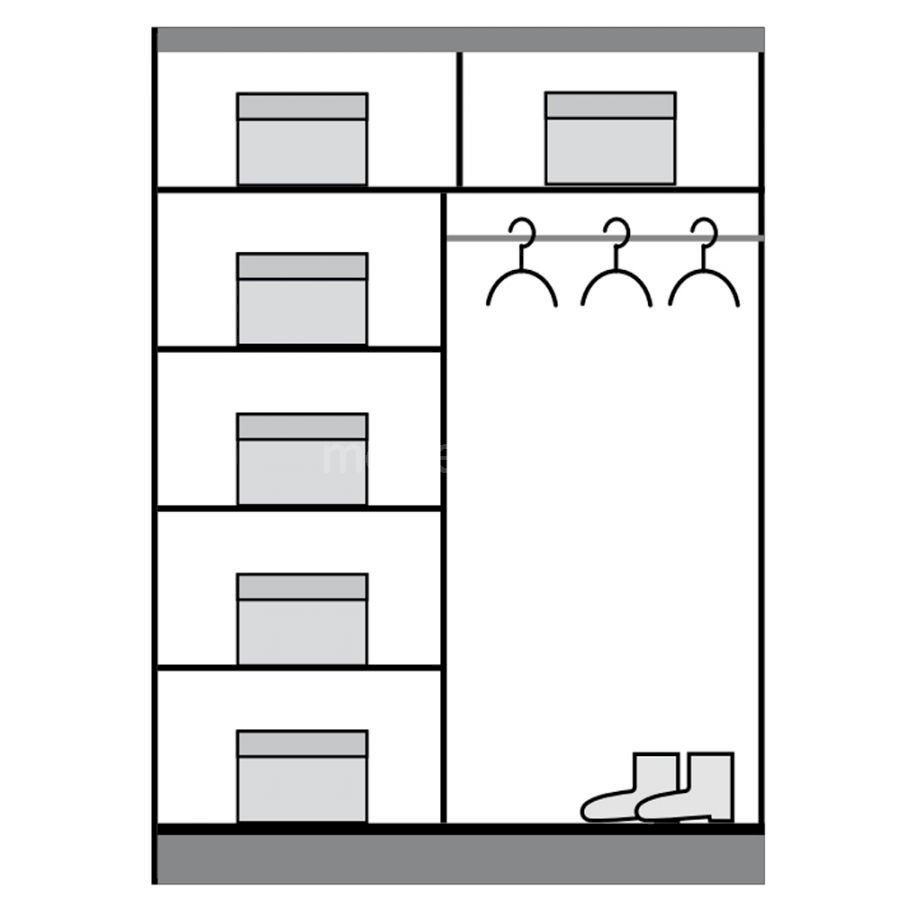 Szafa przesuwna Effect EF-1-175