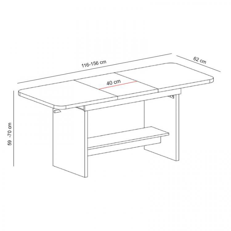Ława rozkładana Janek