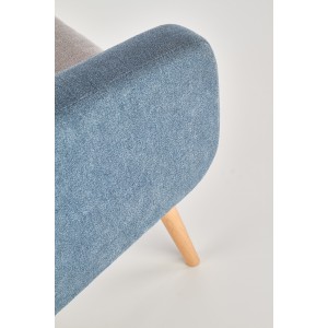 WELL fotel wypoczynkowy popielato - turkusowy (ALFA 13 / ALFA 14)