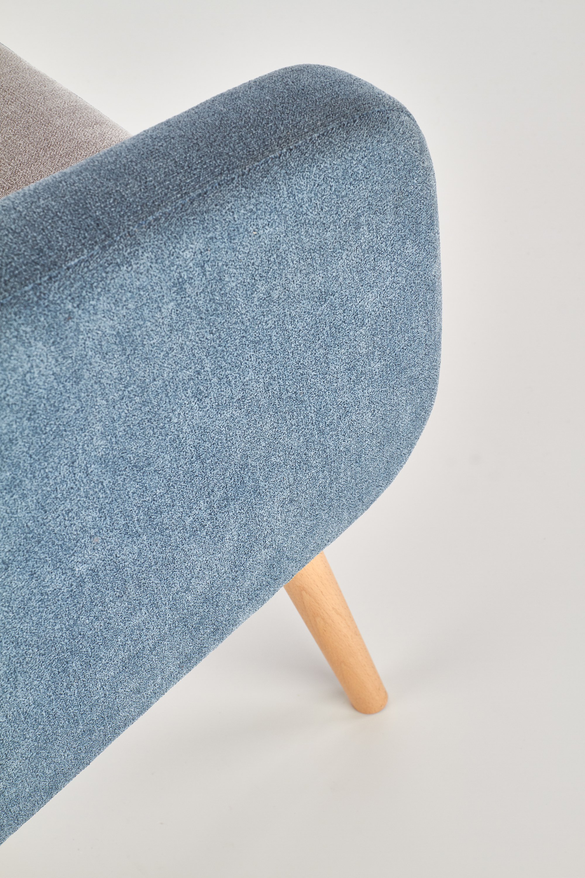 WELL fotel wypoczynkowy popielato - turkusowy (ALFA 13 / ALFA 14)