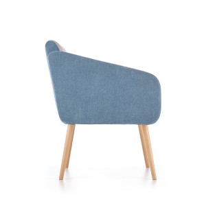 WELL fotel wypoczynkowy popielato - turkusowy (ALFA 13 / ALFA 14)