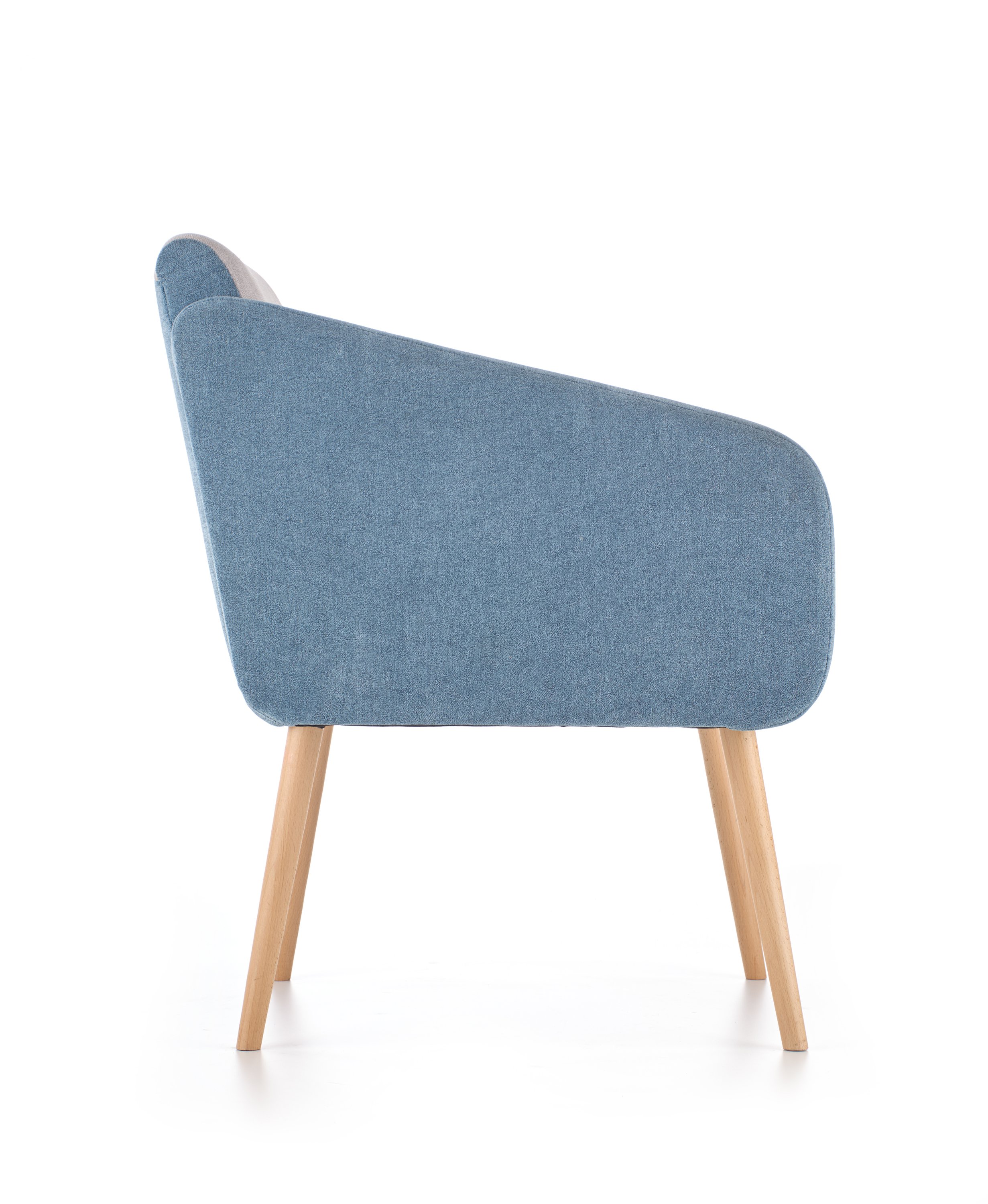 WELL fotel wypoczynkowy popielato - turkusowy (ALFA 13 / ALFA 14)