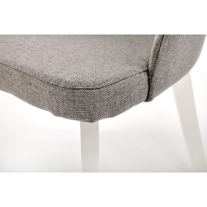 TOLEDO krzesło biały / tap. Inari 91