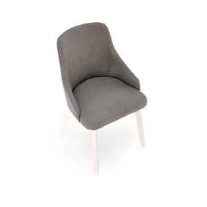 TOLEDO krzesło biały / tap. Inari 91