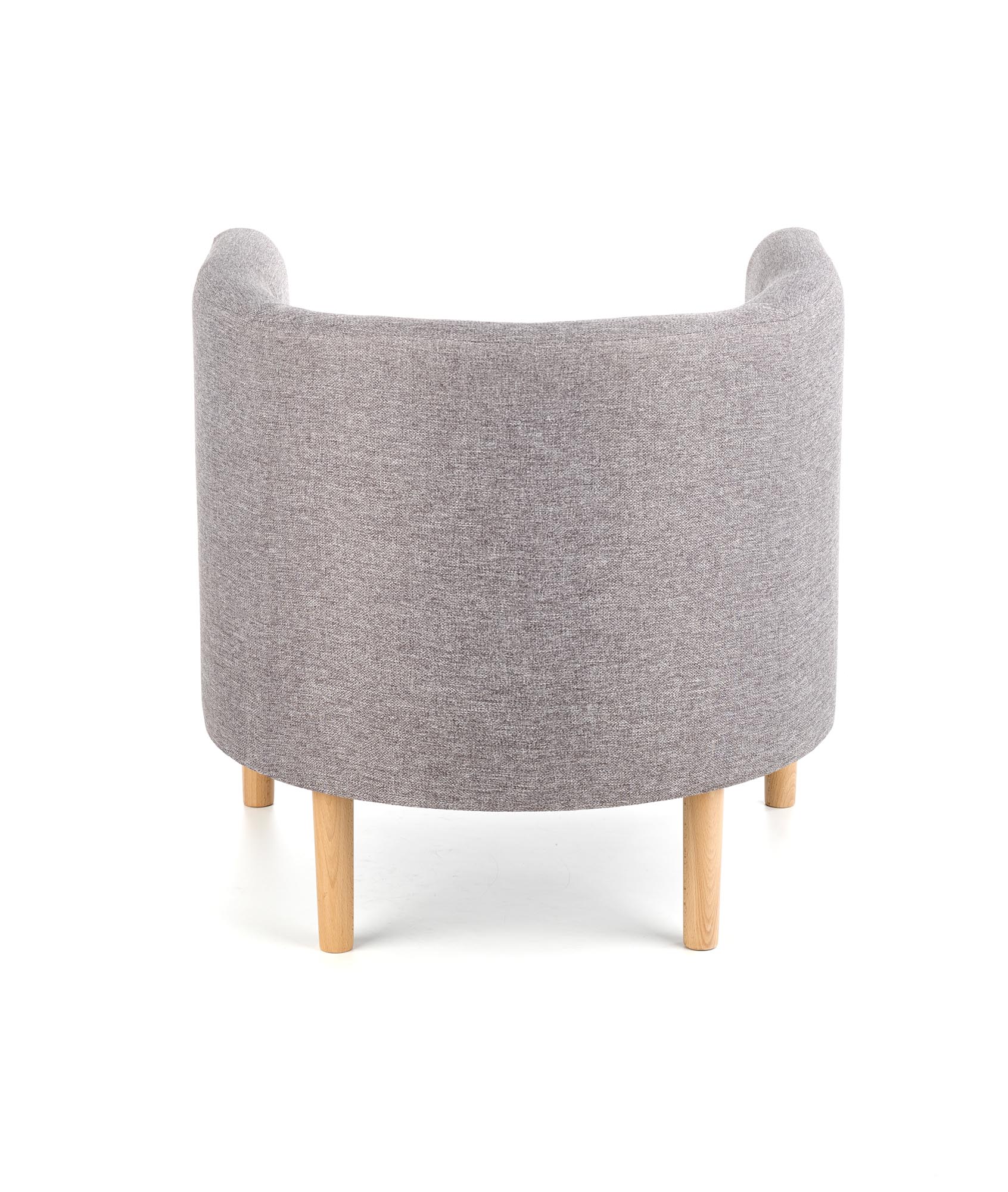 CLUBBY fotel wypoczynkowy popiel