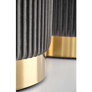 MONTY zestaw 2 puf, popielaty (1p=2kpl)