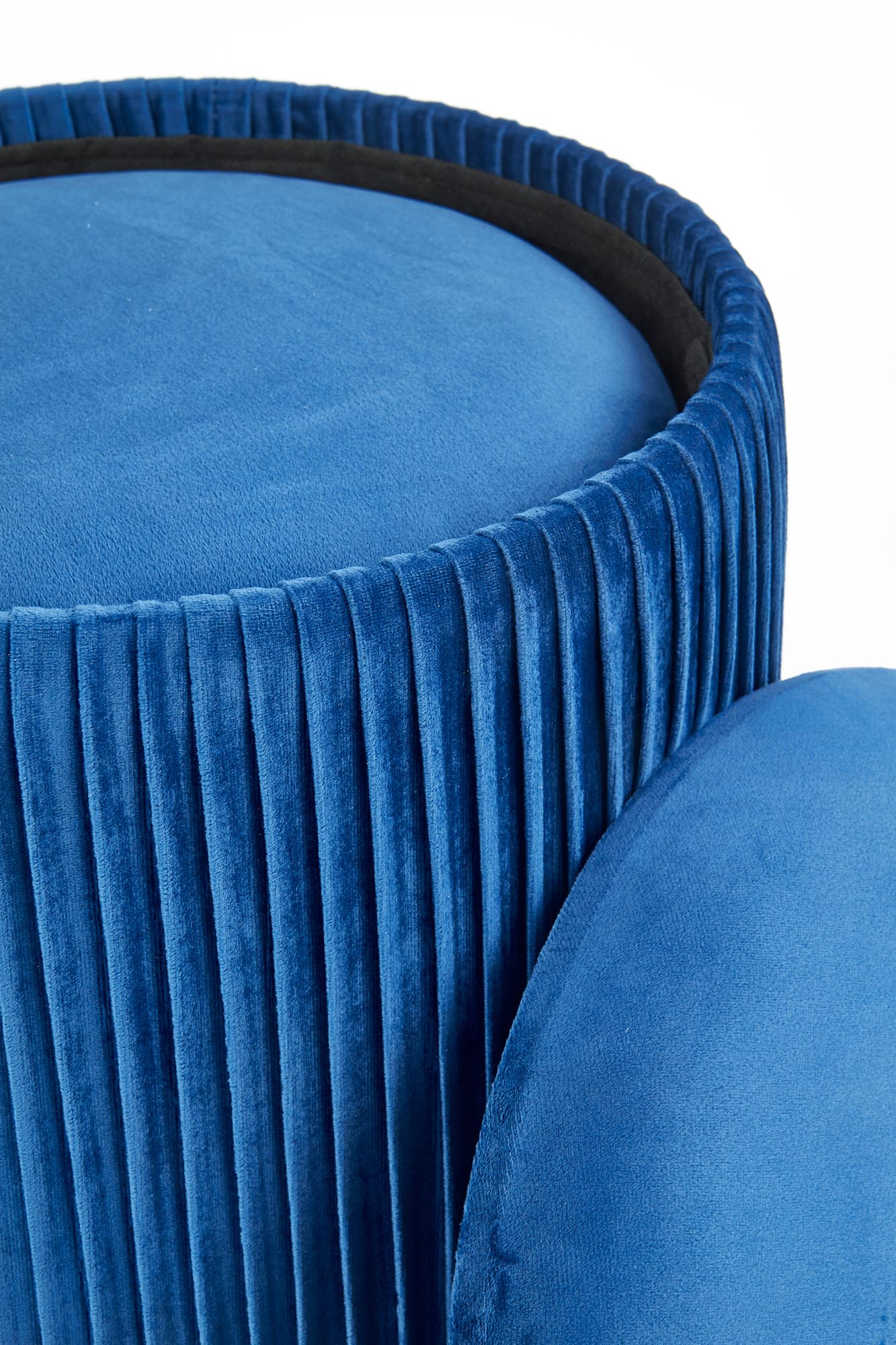 MONTY zestaw 2 puf, granatowy (1p=2kpl)