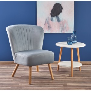 LANISTER fotel wypoczynkowy popielaty