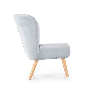 LANISTER fotel wypoczynkowy popielaty