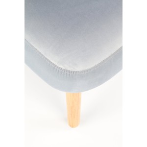 LANISTER fotel wypoczynkowy popielaty