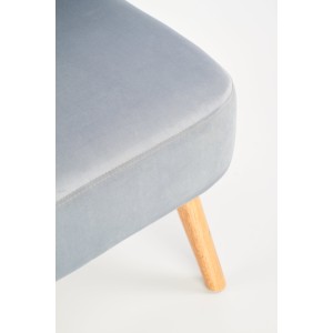 LANISTER fotel wypoczynkowy popielaty