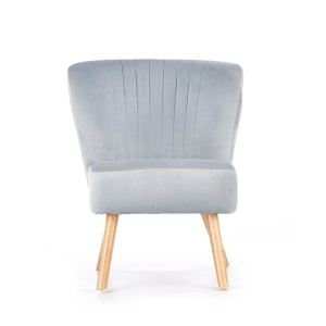 LANISTER fotel wypoczynkowy popielaty