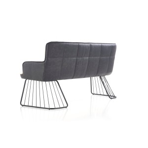 L1 sofa jasny brąz / czarny