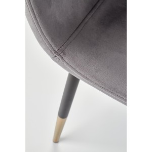 K379 krzesło popielaty