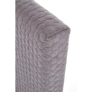 FLEXY łóżko tapicerowane popiel