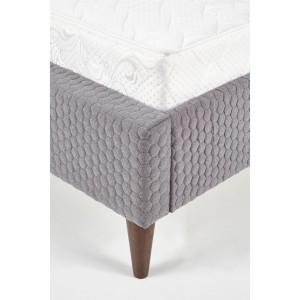 FLEXY łóżko tapicerowane popiel