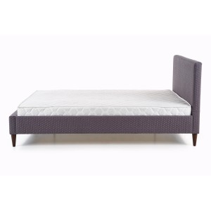 FLEXY łóżko tapicerowane popiel